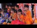 Young Students chanting Gita 5th Chapter during Srinivasa Kalyana at SKV Edison NJ on Dec 16, 2017