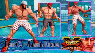 STREET FIGHTER V - MODS - RASHID *MAKAIMURA UNDERWEAR* (PC ONLY)