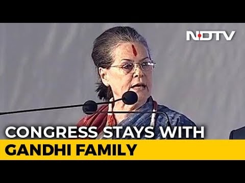Sonia Gandhi Back As Congress Chief For Now After 12-Hour Meet