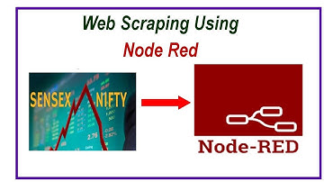 web scraping using Node red