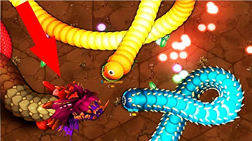 Rắn săn mồi.oi - Game con giun đất chuyên đi săn ăn-Little Big Snake.io #24