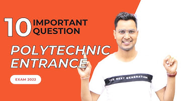 10 Best Polytechnic Question | Polytechnic Maths Important Question For Entrance Exam 2022