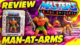 Motu Origins Sketchbook Series Man-At-Arms REVIEW! BEST Version Yet!