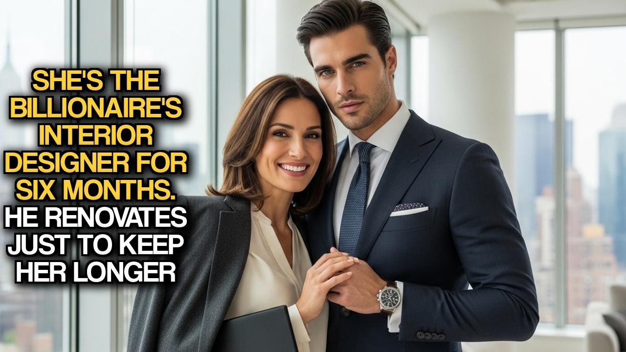 She's the Billionaire's Interior Designer for Six Months. He Renovates Just to Keep Her Longer