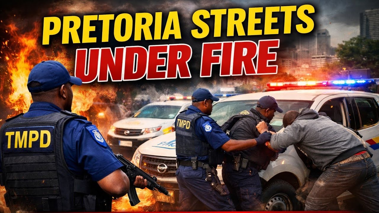 “Pretoria Streets Under Fire as TMPD Cracks Down on Crime”