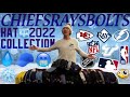 My sports hats collection  2022 edition  chiefsraysbolts