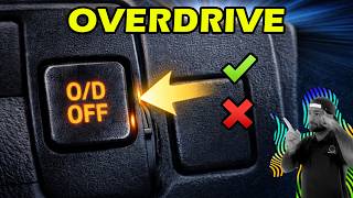 El boton OVERDRIVE del coche: para que sirve y cuando apagarlo