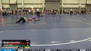 10U 67 Aaron Goss Battle Born Wrestling Academy Vs Brandon Avila Ramos Pistol Wc
