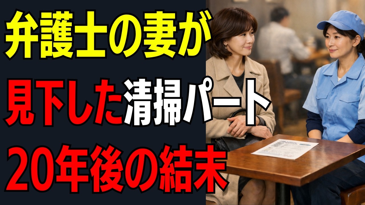 弁護士の妻がたどった現実、見下した側と見下された側が入れ替わった結末