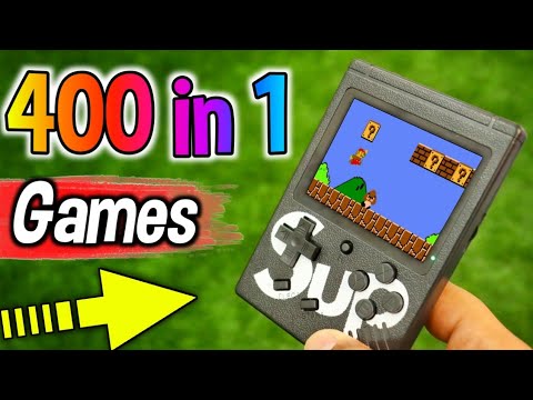 MINI VIDEO GAME - SUP GAME BOX 400 in 1 
