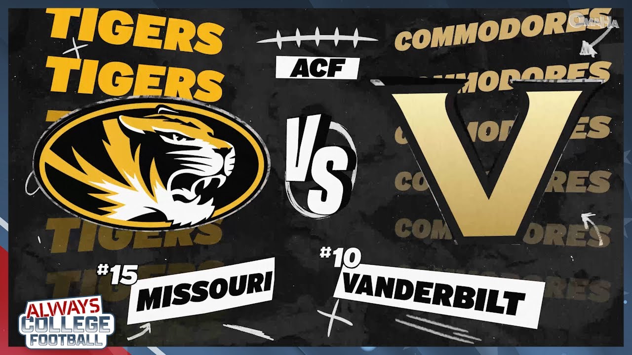 ИГРА НА ВЫБРОС КФП? 👀 Миззу против Вандербильта: ПРЕДВАРИТЕЛЬНЫЙ ПРОГНОЗ 🔥 | Always College Football