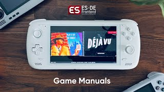 ES-DE: How to download and view game manuals