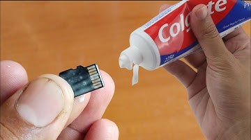 Repair A Corrupted Sd Card With Lemon 🍋 & Colgate Toothpaste,Memory Card 💯% Working  Expert 101