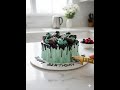 Geometric chocolate dripped birthday cake cutting ASMR #lacakeverie #cake #cakecutting #cakeasmr