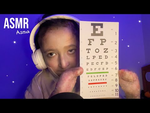 ASMR : ROLEPLAY OPHTALMO 👓 clavier + exercice des yeux