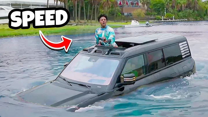 iShowSpeed tests a Floating Car!