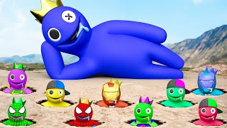 Rainbow Friends 3 | The TRUE Story of Rainbow Friends (BLUE) are Bad Guy | 2D 3D Animation IRL