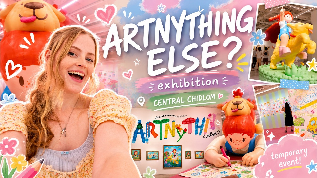 I Found Bangkok’s MOST Whimsical Art Exhibition!