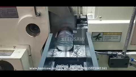 Full automatic metal cutting circular sawing machine KCS 100B