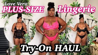Plus Size Affordable Lingerie Try-On Haul Love Vera