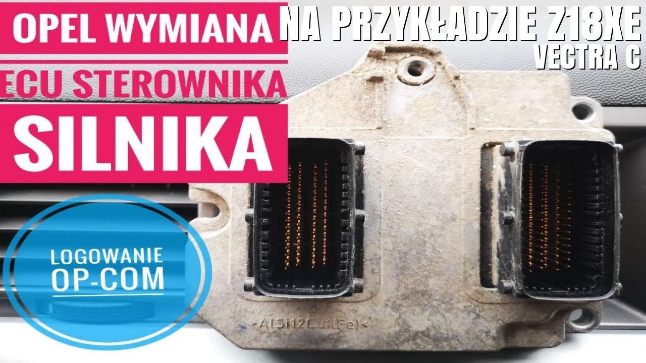 Opel Wymiana Sterownika Silnika Ecu Opcom - Youtube