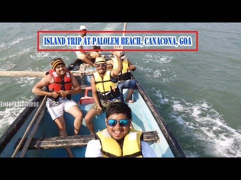 Island Trip at Palolem Beach, Canacona, Goa || South Goa || Hyderabad Volg