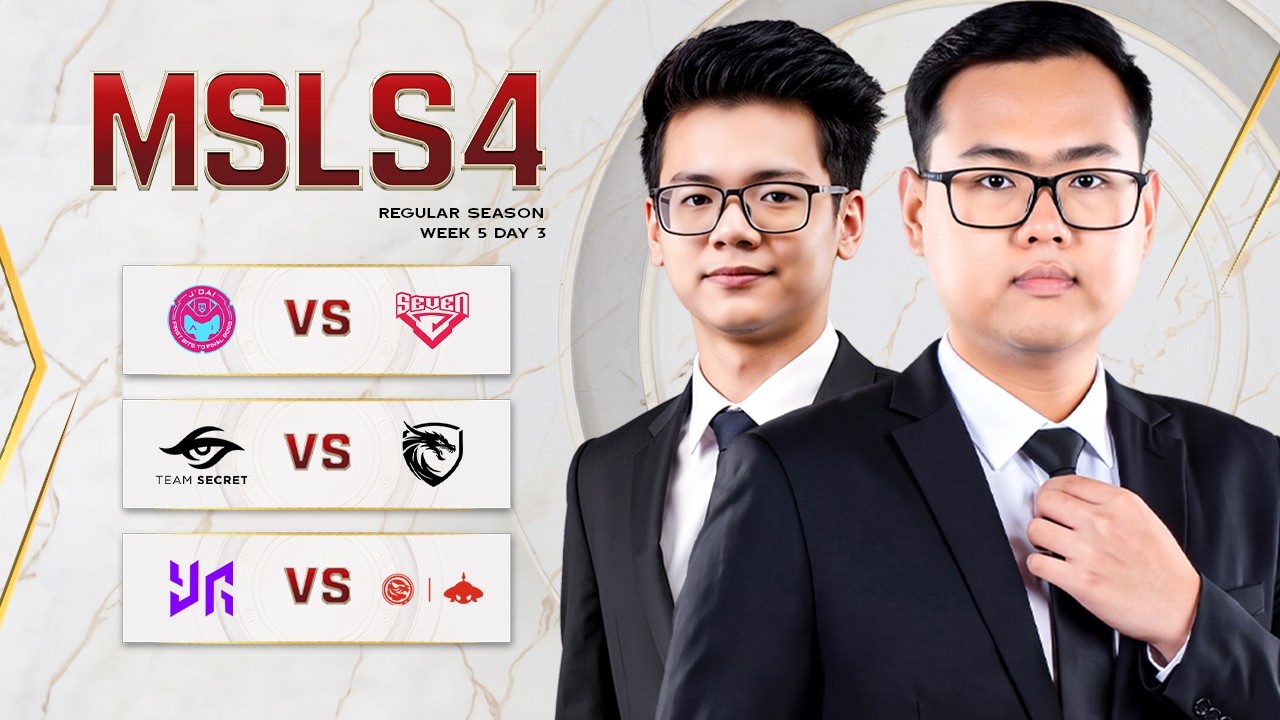 [Official Restream]MSL MMS4  ပွဲစဉ်များ 🇲🇲LIVE🔴(15&16) 🇲🇲LIVE🔴