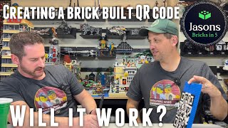 Episode 112 - My daughter made a QR code out of Lego. Will it work