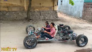 Making Cheap Lamborghini Aventador Running On The Road