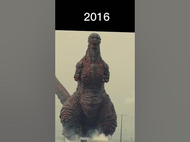 Evolution Of Godzilla (1954-2021)