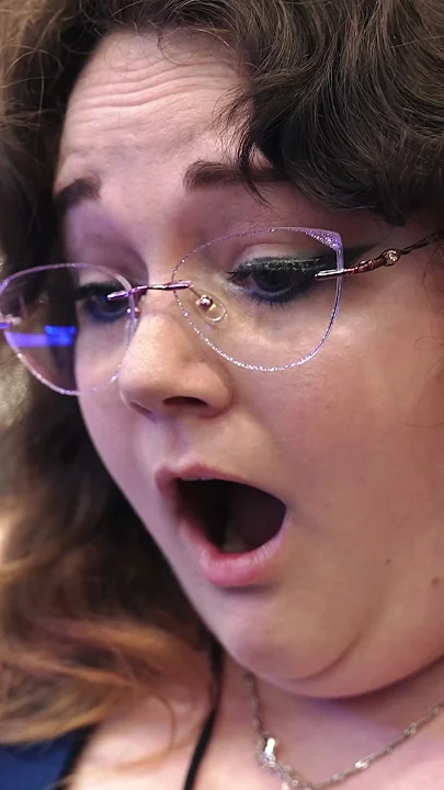 She was shocked