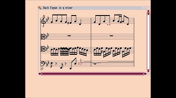 Bach Fugue G Minor