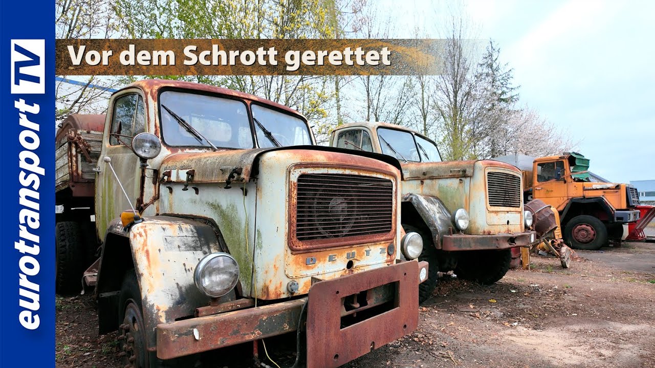 Lkw-Oldies gerettet – und dann ab aufs Kippertreffen!