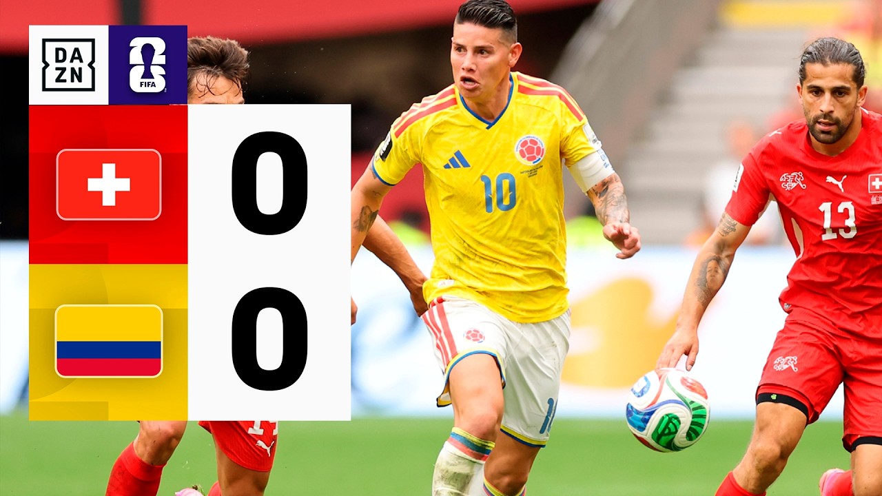 Switzerland 0–0 Colombia full highlights