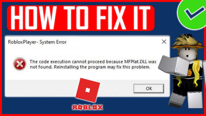 Roblox'ta the Application Encountered Error Hatası : u/MehmetAdam52