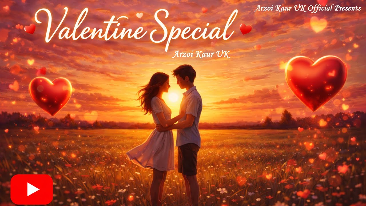 Valentine Special | New Punjabi Song | SEND to Your Love One | Arzoi Kaur Uk | Latest Punjabi Song
