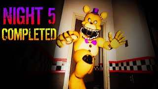 FINALLY beating this FNAF 0 free roam fan game | Those Nights At Fredbears: New Destiny
