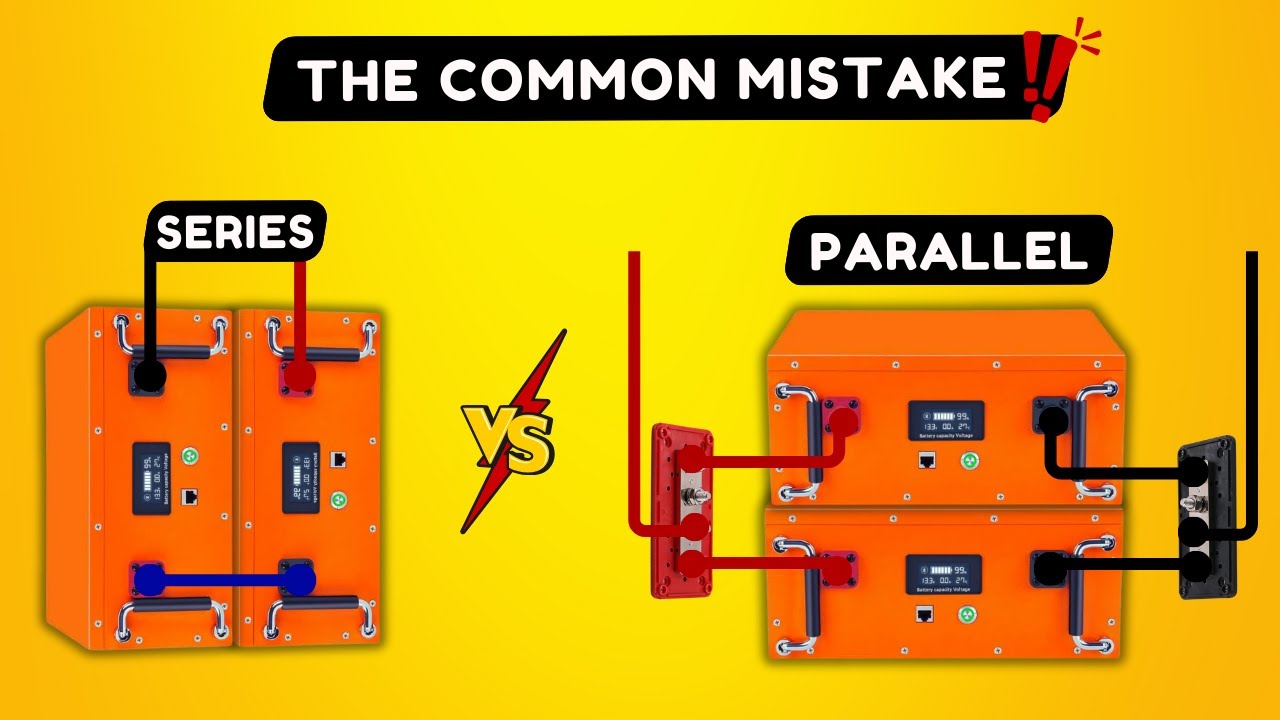 Wiring Batteries in Series or Parallel ️ Off-Grid Solar, RV, Van - YouTube