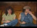 Angus Young, Brian Johnson, AC/DC interview, Part 1