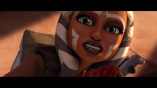 The Clone Wars - Anakin \& Ahsoka \& Rex Destroy the Geonosian Wall