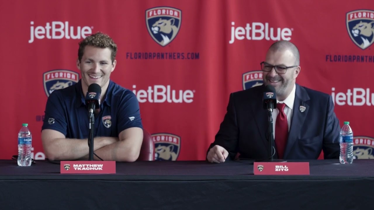 Welcome to Sunrise: Matthew Tkachuk joins the Florida Panthers