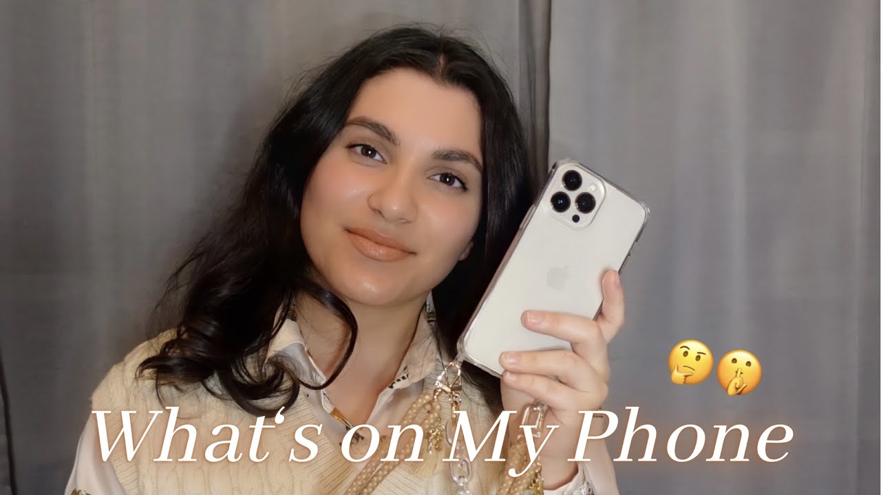 WHAT´S ON MY PHONE TAG 2022 / IPHONE 13 PRO MAX / ITSBUESRA