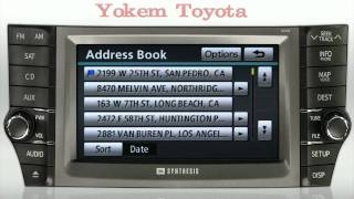 2011 Avalon Navigation - Delete a Marked Point.mov