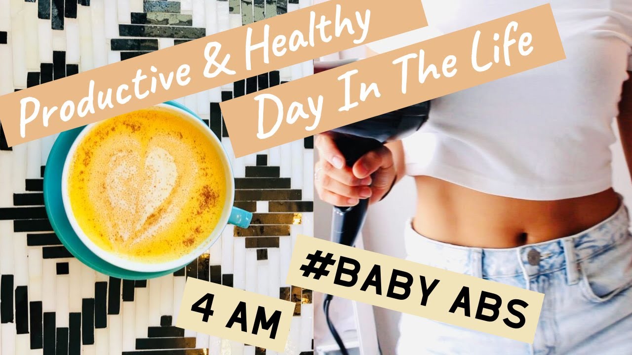 Productive Day In The Life \\ 4 AM California Fall Day - YouTube
