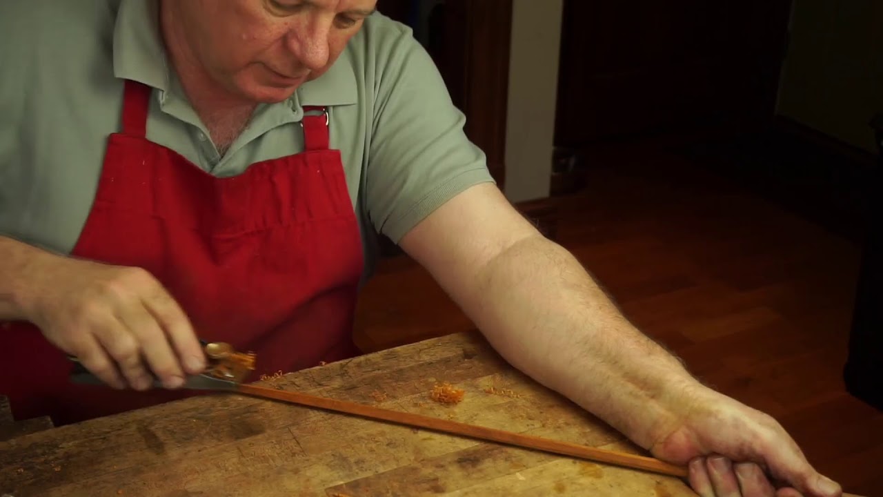polet Quilt hø Covid-19 Violin bow making: Day 1, Hour 1 Introduction and rough planing -  YouTube