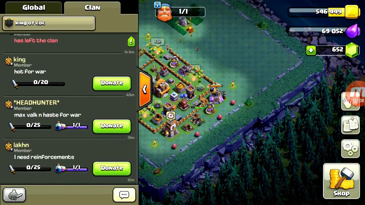 Clash of clans global chat hacking YouTube