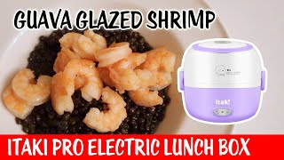 Guava Glazed Shrimp - Itaki Pro Electric Lunch Box - Day 16 Bonne Maman Advent Calendar 2023