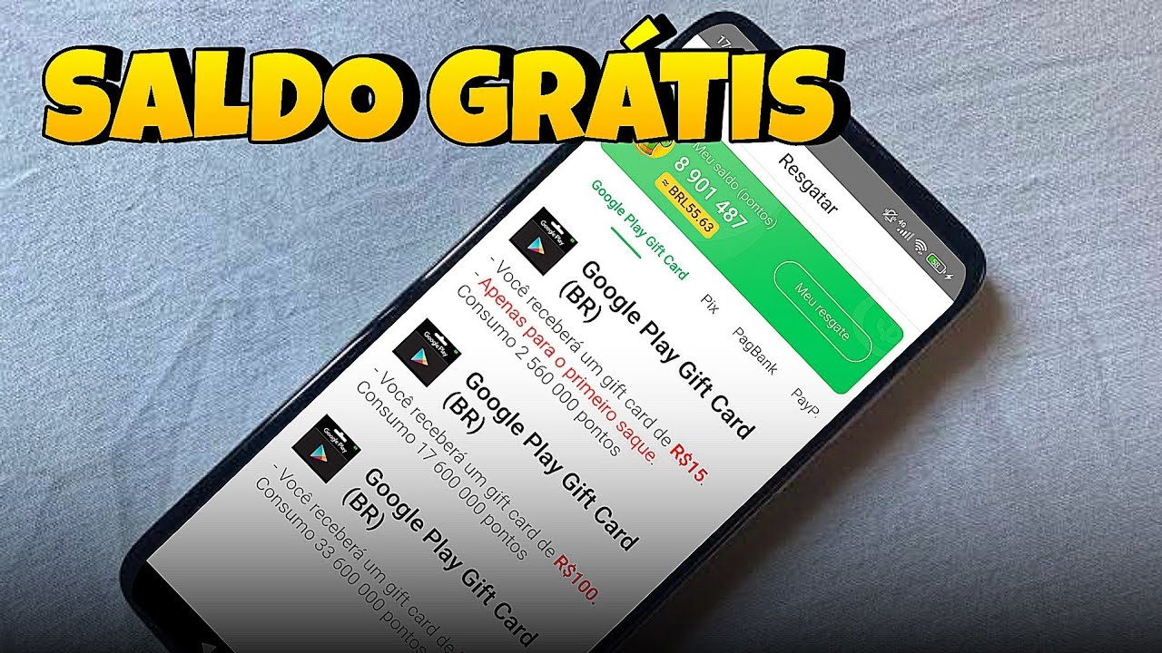 Como Ganhar Saldo de Graça no Google Play - Saldo Grátis na Play Store ...
