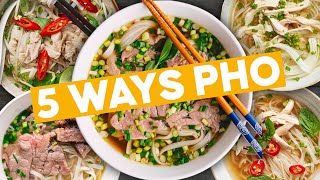 Vietnamese Pho, 5 WAYS to make Pho at home | Marion&#39;s Kitchen