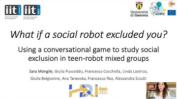 What if a Social Robot Excluded You? [LBR, HRI2023]